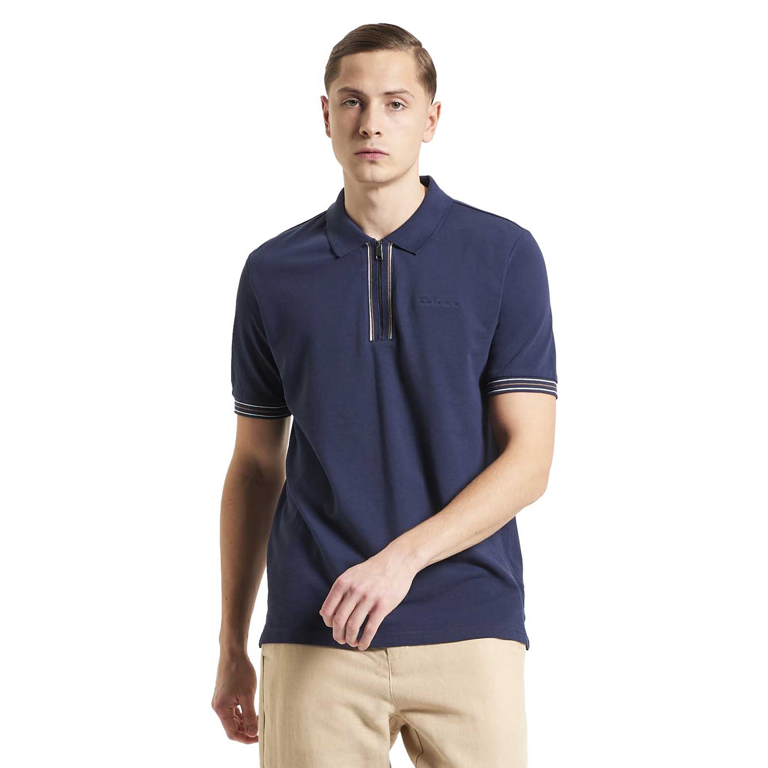 Ben Sherman Placket Interest Polo Shirt